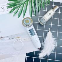 Color light beauty import instrument Warm micro-current facial massage cleaning export instrument