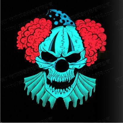 发光面具、发光面罩，抖音同款声控发光面具，LED音乐声控面罩详情图5