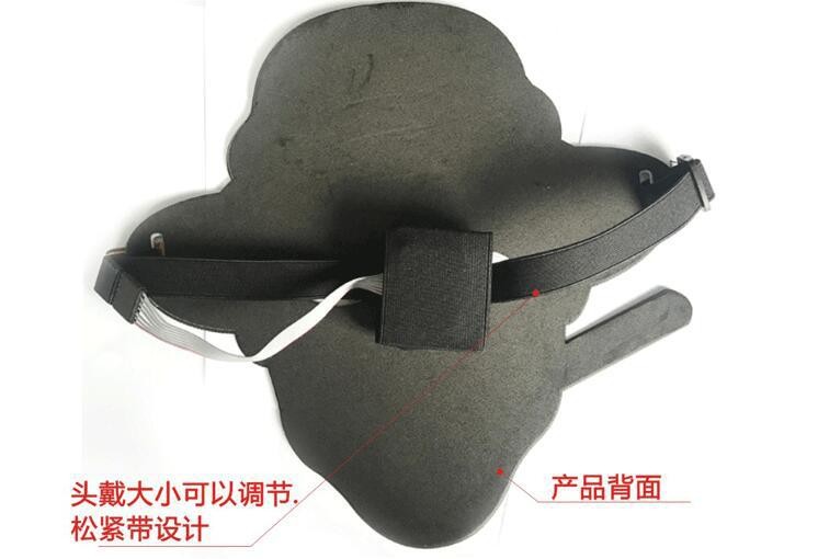 LED发光面具 面罩，LED Mask声控发光面具，抖音同款音乐发光面具详情图8