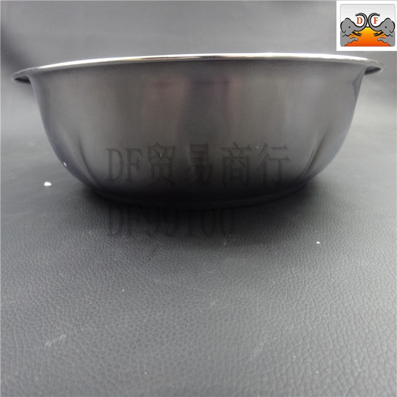 DF99100 莲花浅盆  不锈钢盆  工厂直销 厨房酒店用品 DF Trading House详情2
