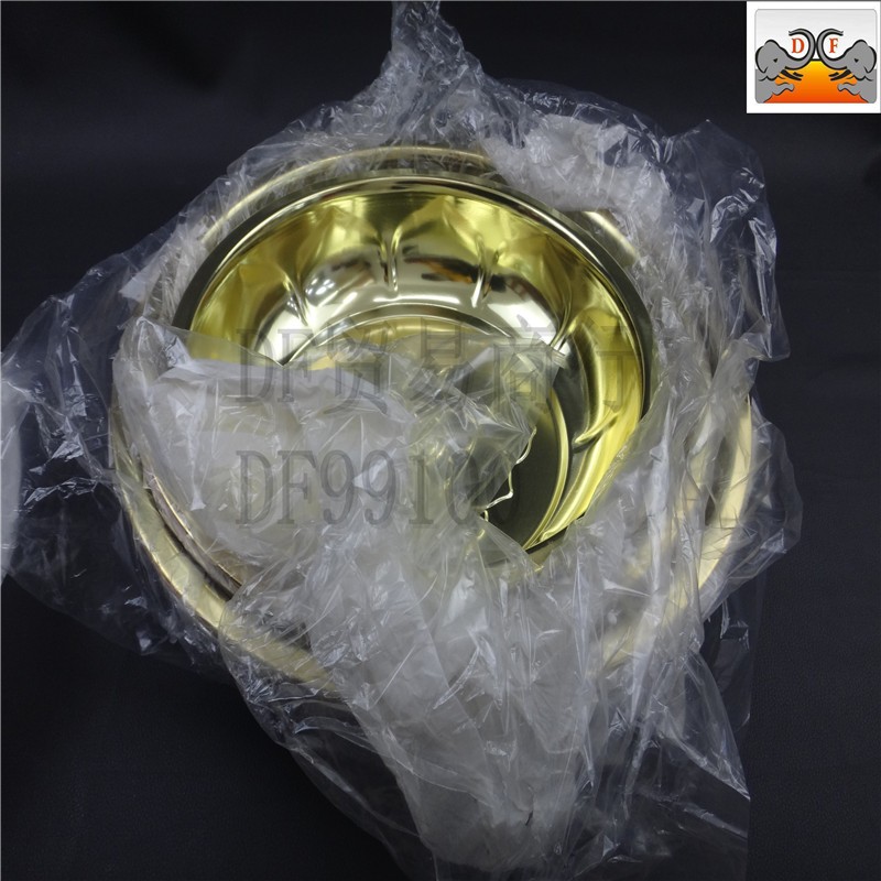 DF99100 莲花浅盆  不锈钢盆  工厂直销 厨房酒店用品 DF Trading House详情1