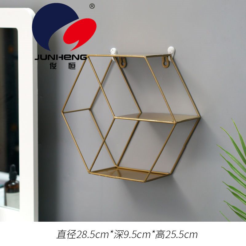 Nordic style living room wall storage shelf Bedroom room decoration accessories Creative wall decoration wall decoration