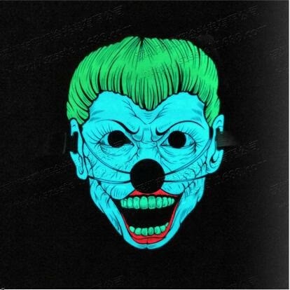 发光面具、发光面罩，抖音同款声控发光面具，LED音乐声控面罩详情图7