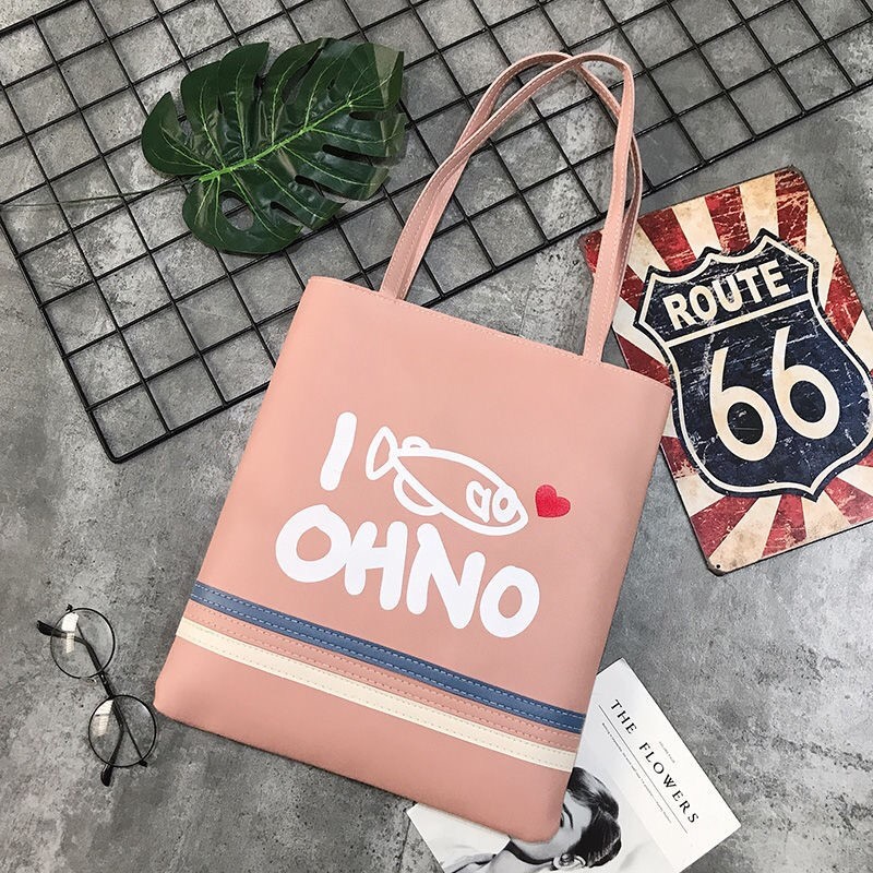 11525 简约pu单肩包女新款原宿风彩虹百搭手提包文艺简约学生详情图9