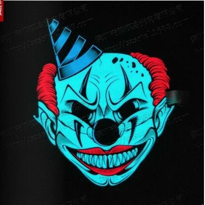 发光面具、发光面罩，抖音同款声控发光面具，LED音乐声控面罩详情图9