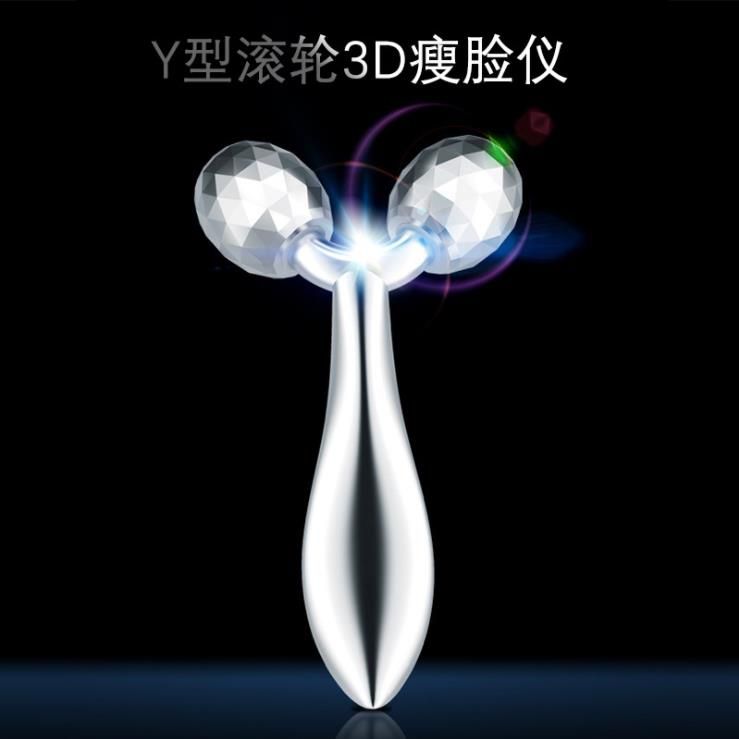 Silver 3D roller massager