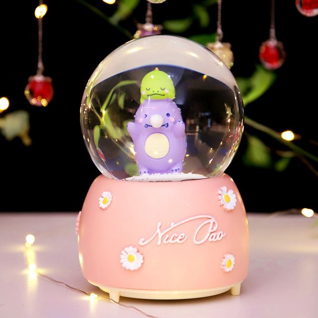 Creative cute crystal ball girl girl girlfriend birthday valentine's Day gift trend doll ornaments details Picture