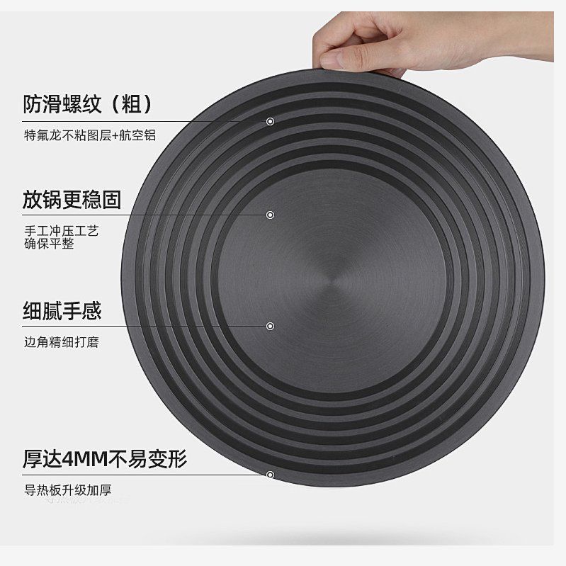 导热板锅具锅底家用解冻护锅板防烧黑导热盘