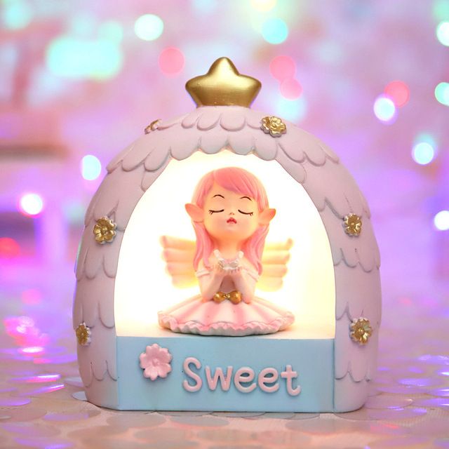 Net red 2021 Dorin genie series star light small night light girl heart INS room ornaments details Picture