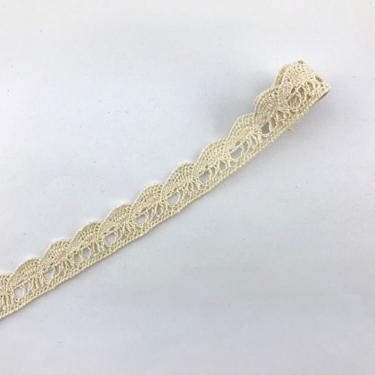 Factory direct sales of 1.8 cm cotton thread water-soluble milk silk polyester lace clothing, accessories, handicrafts and other suitable accessories Item Picture