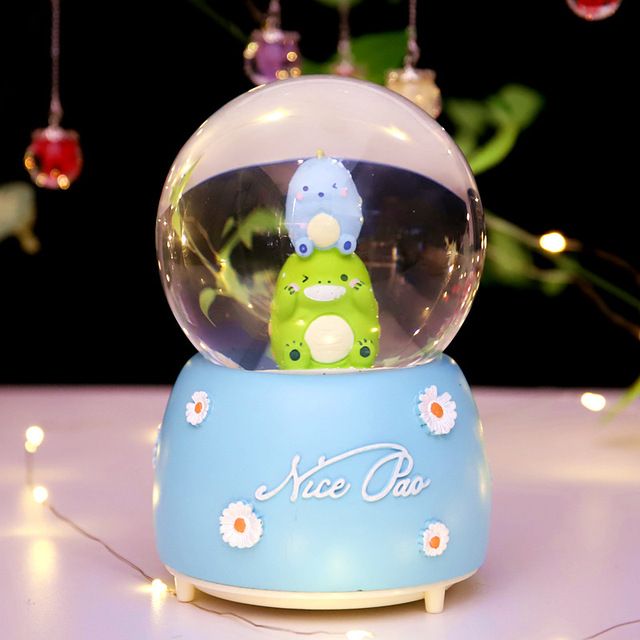 Creative cute crystal ball girl girl girlfriend birthday valentine's Day gift trend doll ornaments full figure