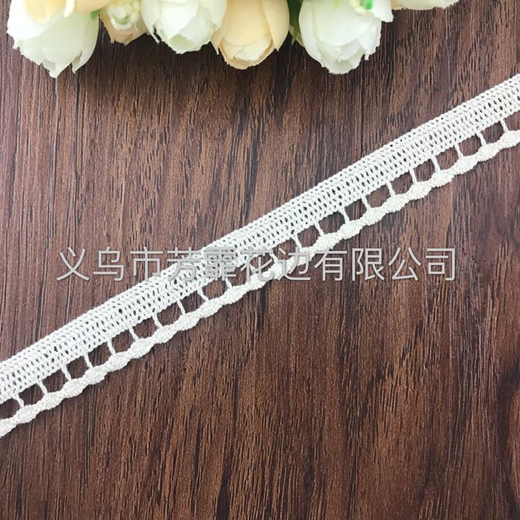 Factory direct sales of 1.6 cm disc machine cotton thread lace hats, clothing, handicrafts and other suitable accessories Specification image
