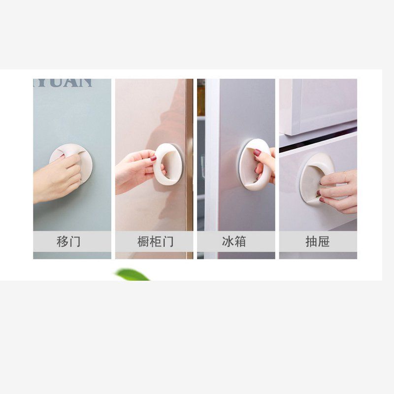 Children's wardrobe handle, cabinet door, solid wood door handle, no need for drilling, children's room door handle, drawer, color handle cabinet