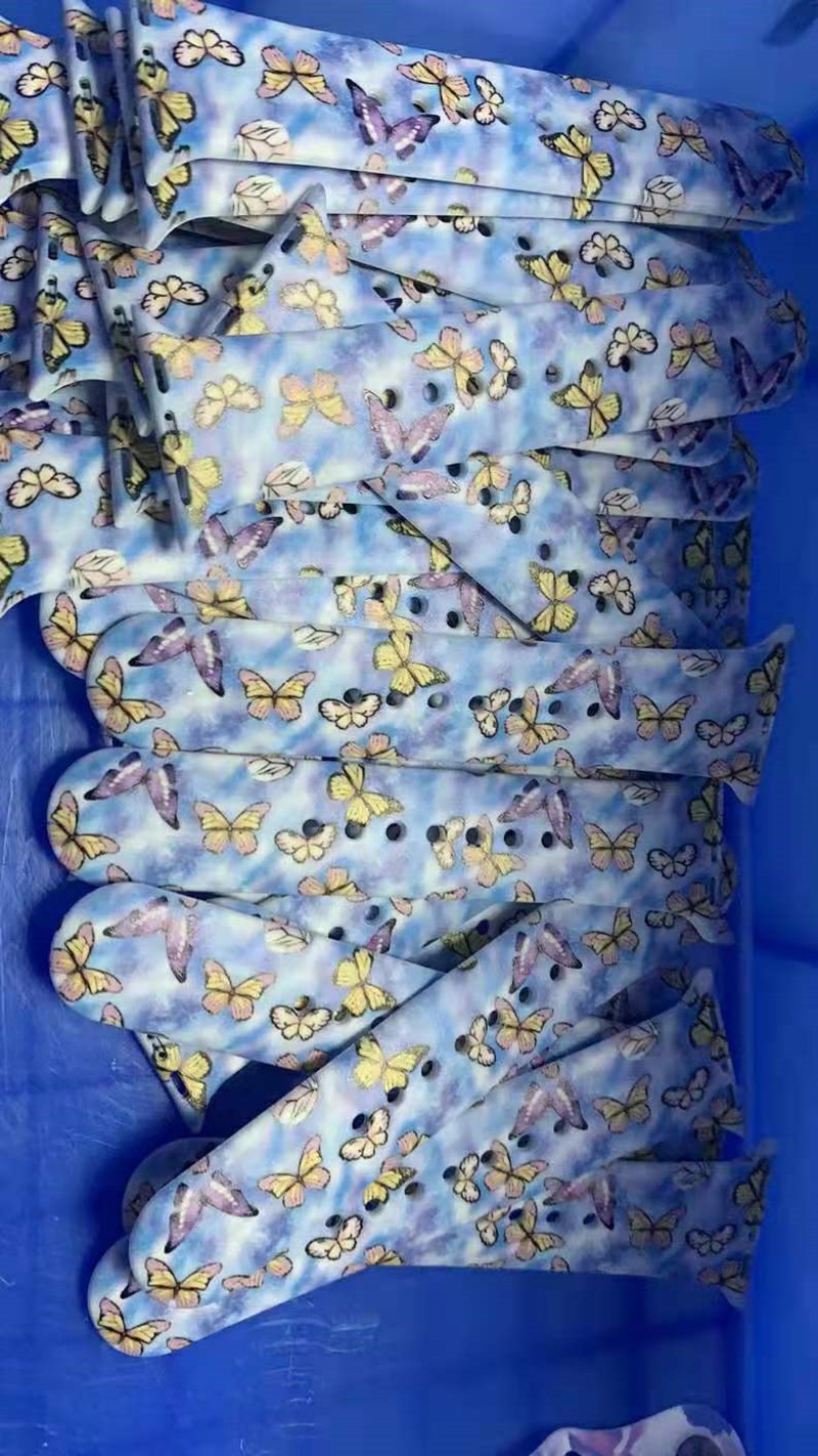 硅胶印花苹果表带彩印Iwatch1234代个性运动硅胶腕带智能手表详情图10