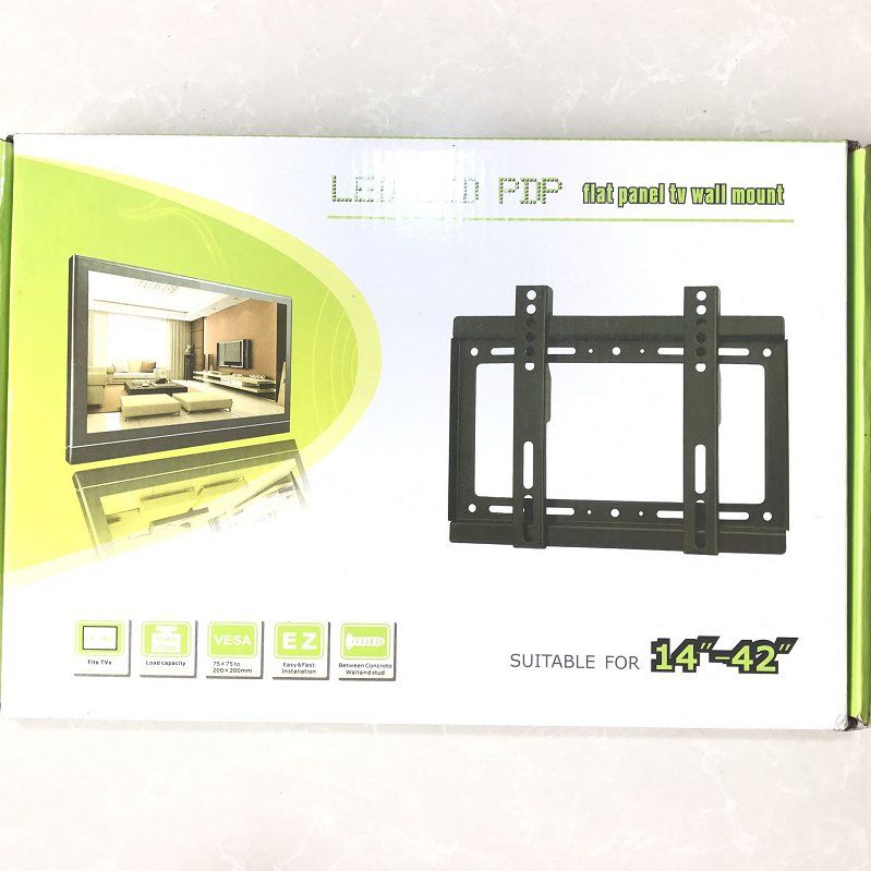 Universal TV wall mount, telescopic rotating bracket, wall-mounted folding stand