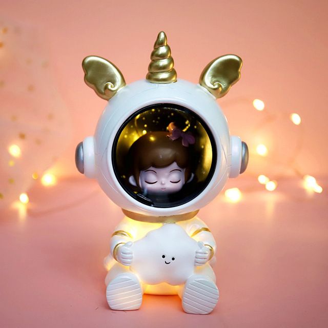 2021 Astronaut Night lights Send gifts to children on Children's Day Star lights fill the sky with night lights
