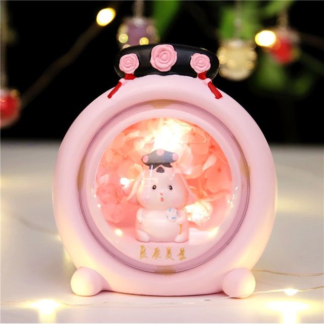 Girls room decoration bedroom room decoration net red decoration star lamp decoration desk lamp lie