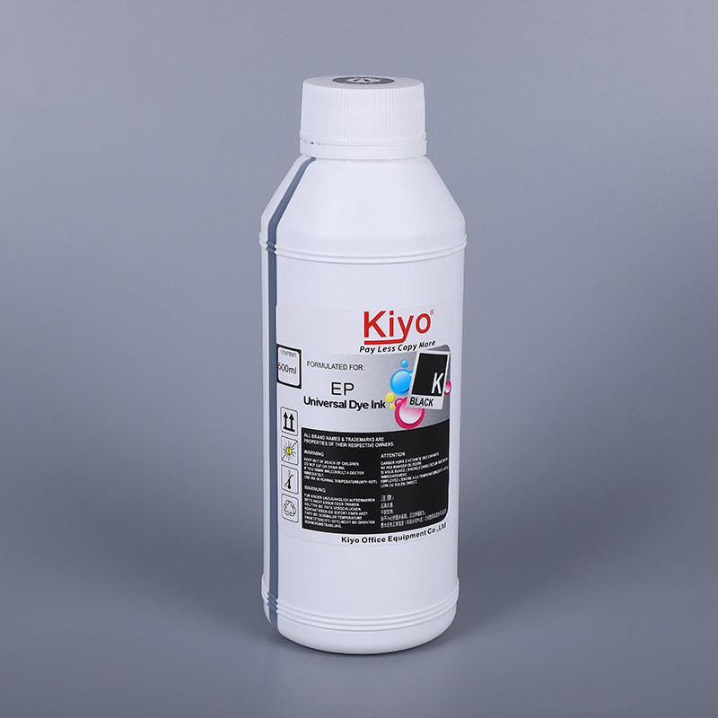 KIYO 500ML 打印机墨水（白瓶）-KIYO 500ML Refill Ink-BK/C/M/Y详情图2