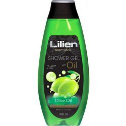 捷克进口Lilien莉莉恩橄榄精油沐浴露400ml