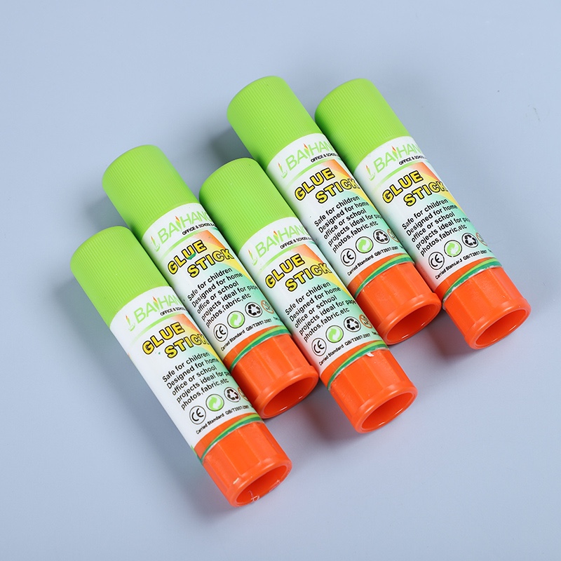Baihang Stationery solid glue is environmentally friendly, non-toxic, highly adhesive, green and classic detail image 9