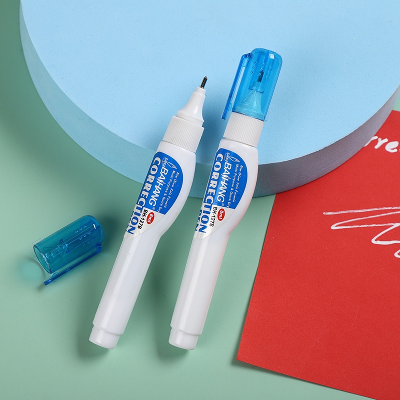 Baihang Stationery Correction Fluid, correction pen, environmentally friendly and non-toxic, box set, discounted set, classic pic 6