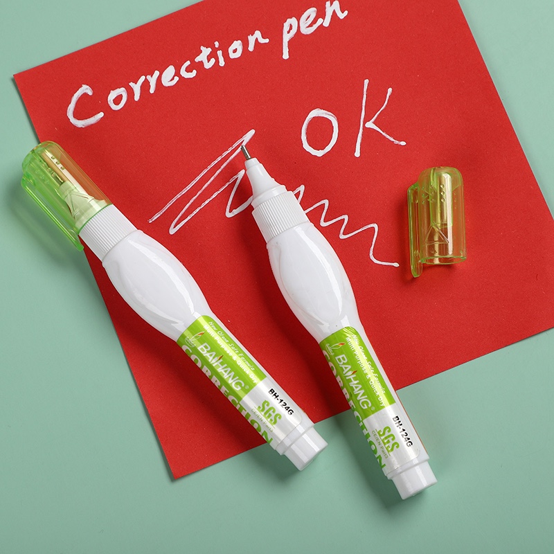 百航文具修正液改正液修正笔环保无毒盒装装优惠装详情图6