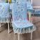 椅套椅垫餐椅垫餐桌椅子套罩通用一体靠背连体凳子套桌布布艺坐垫产品图