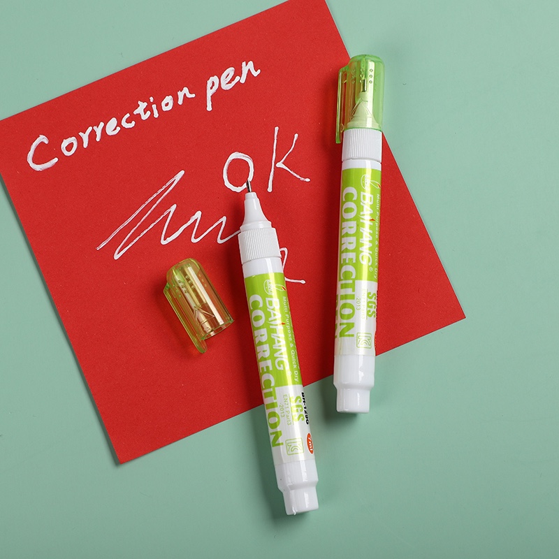 百航文具修正液改正液修正笔环保无毒盒装装优惠装详情图5