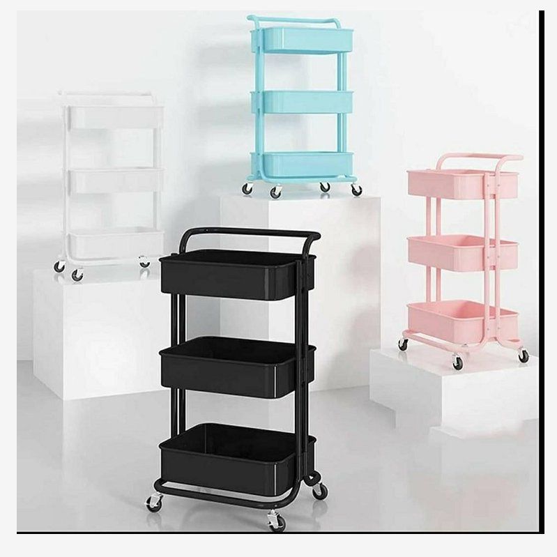 Shopping cart shopping cart small pulling device portable folding portable climbing hand lever elderly family cart trailer thumbnail