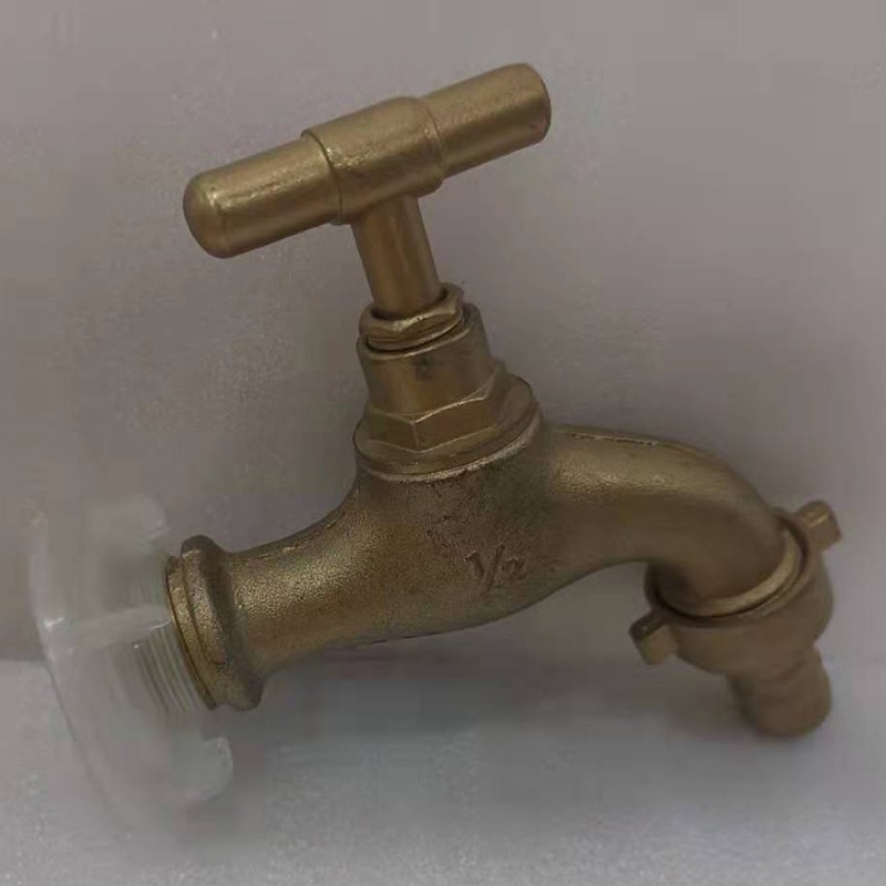 Zinc alloy copper-plated faucet detail image 3