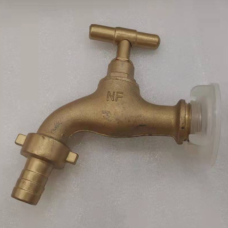 Zinc alloy copper-plated faucet detail image 4