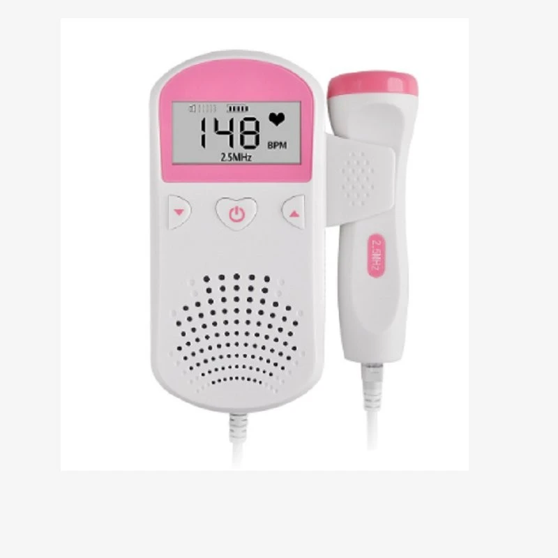 The pregnant woman's home fetal heart rate monitor is a radiation-free stethoscope that can be charged detail image 2