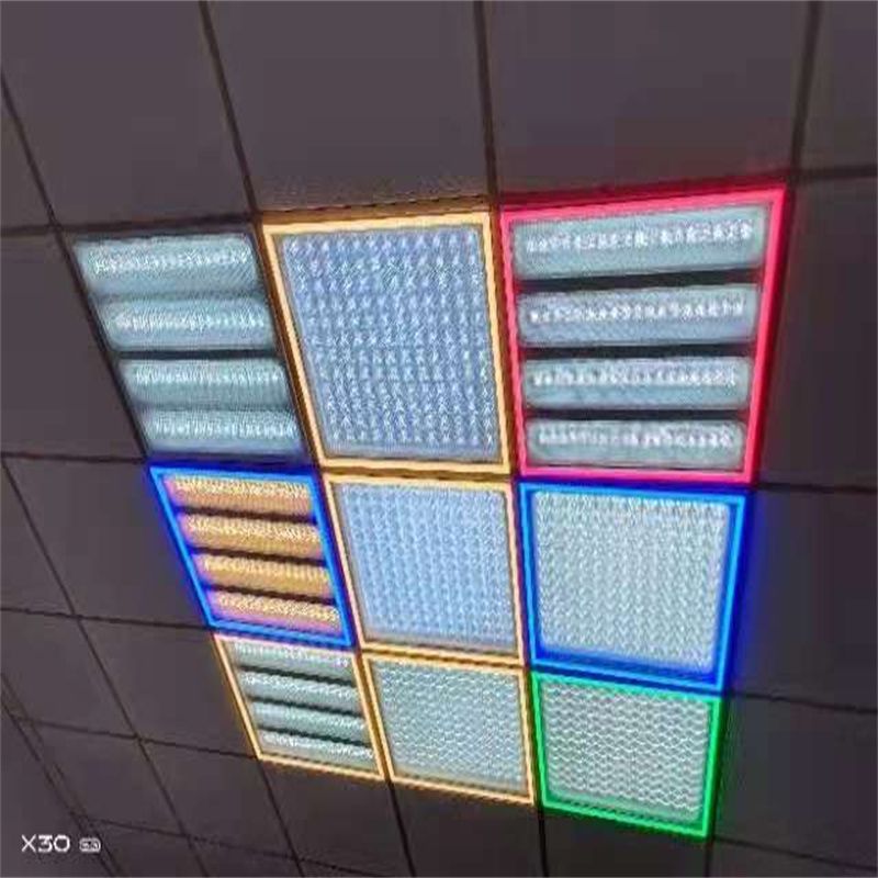 42W高亮节能平板灯 暗装嵌入式格栅灯LED护眼防频闪家居宽压灯图