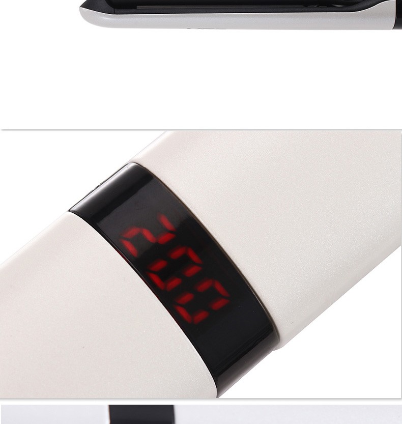 V-512 US power generation board cross-border hair straightening device with five-level temperature control for women, gift box packaging for export pic 10