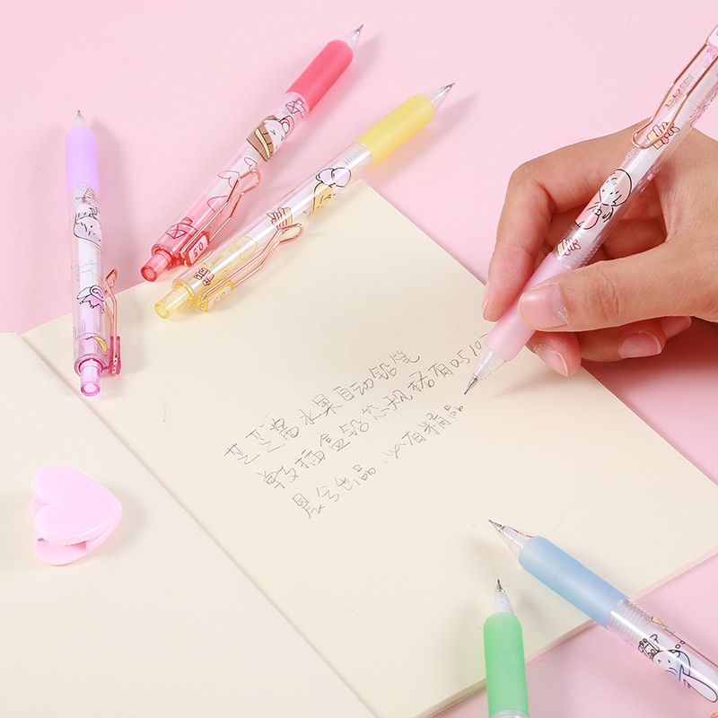 晨兮文具联名产品芝芝酱自动铅笔 创意卡通学生跳动自动铅笔文具