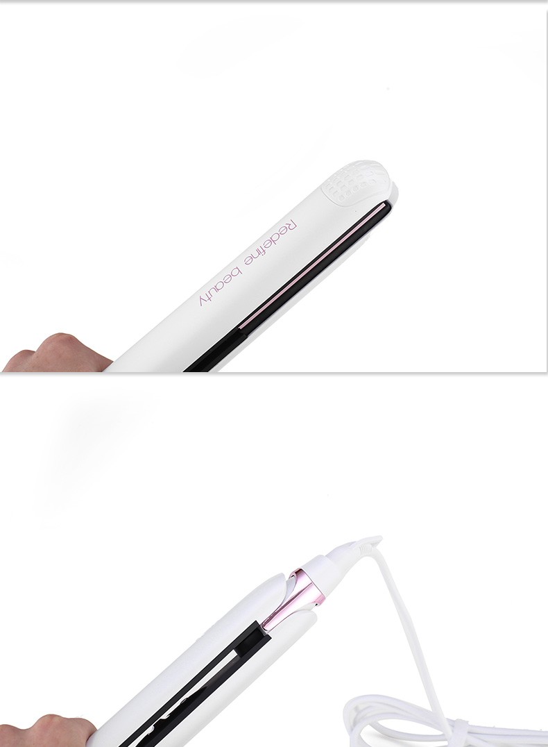 V-505 Hair straightener, ladies' hair straightener, ceramic non-damaging hair care tool, hair perming device detail image 8