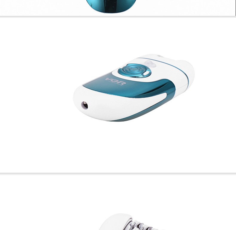 V-700 Hair Remover, Multi-functional 4-in-1 shaving device, foot grinding electric hair pulling device, ladies' USB cross-border e-commerce V G R detail image 11