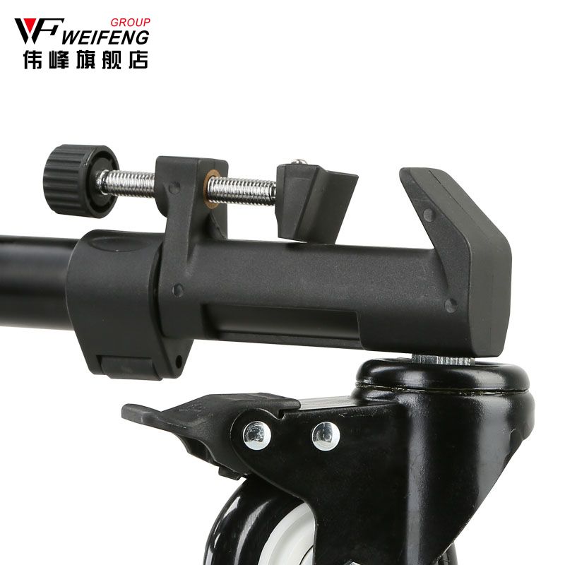 Weifeng 800 Pulley Tripod, universal ground wheel 717/718 camera telescopic tray metal Tripod Application Scenario