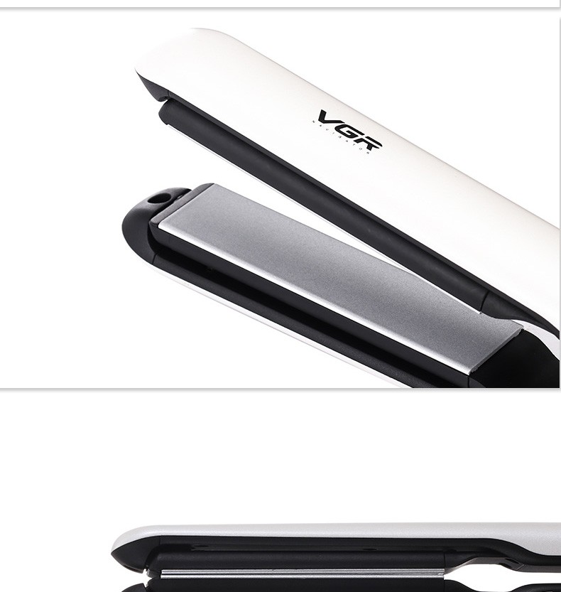 V-512 US power generation board cross-border hair straightening device with five-level temperature control for women, gift box packaging for export pic 9