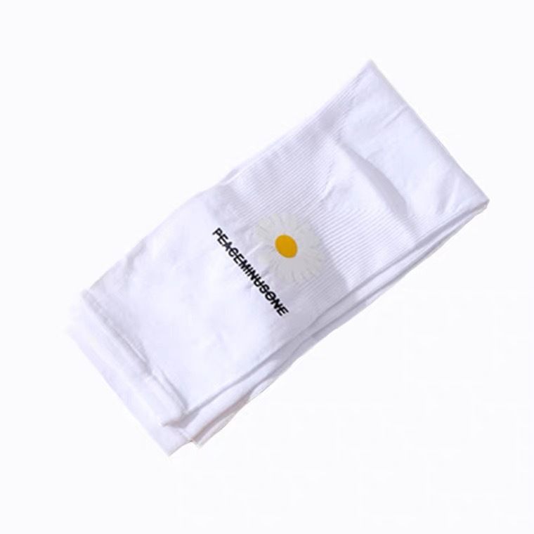 Summer's new Daisy ice sleeve, a popular sun protection sleeve for outdoor UV protection, refreshing mosquito repellent and sun protection Item Picture