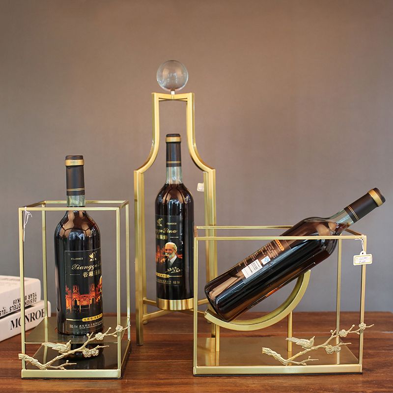 现代轻奢创意红酒架三件套 GZ7001 GC7002 GZ7003