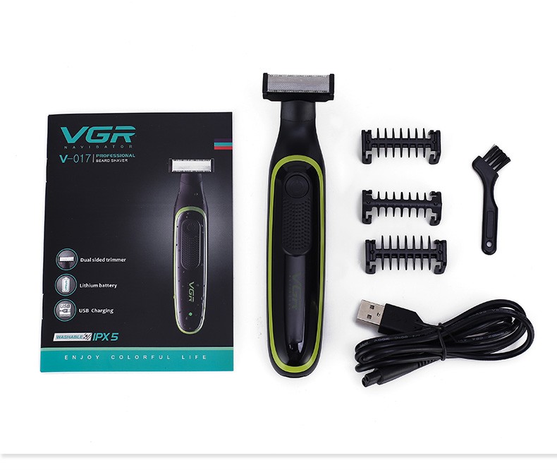 V-017 Electric Shaver, Small T Knife, full-body washing Razor, USB charging Men's Shaver V G R detail image 14