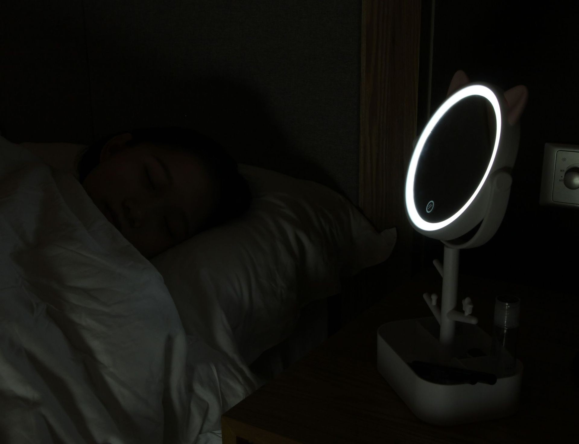 LED化妆镜子带灯美妆智能补光详情图14