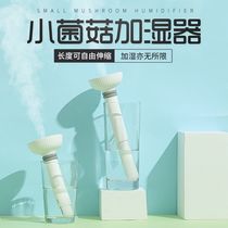 New portable small mushroom USB humidifier household desktop car atomizer mineral water bottle humidifier