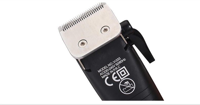V-033 Hair clipper, high-power wire-equipped hair clipper, oil head electric clipper, salon electric clipper, direct insertion clipper detail image 11