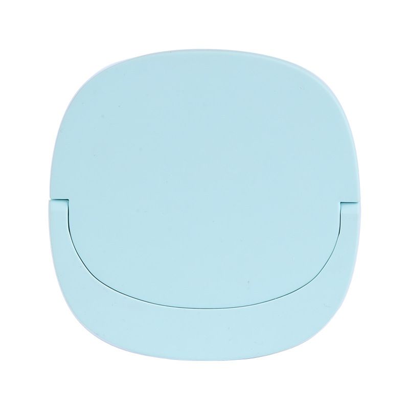 2020 New Creative portable LED lighting multi-functional makeup mirror usb charging mini folding makeup mirror Item Picture