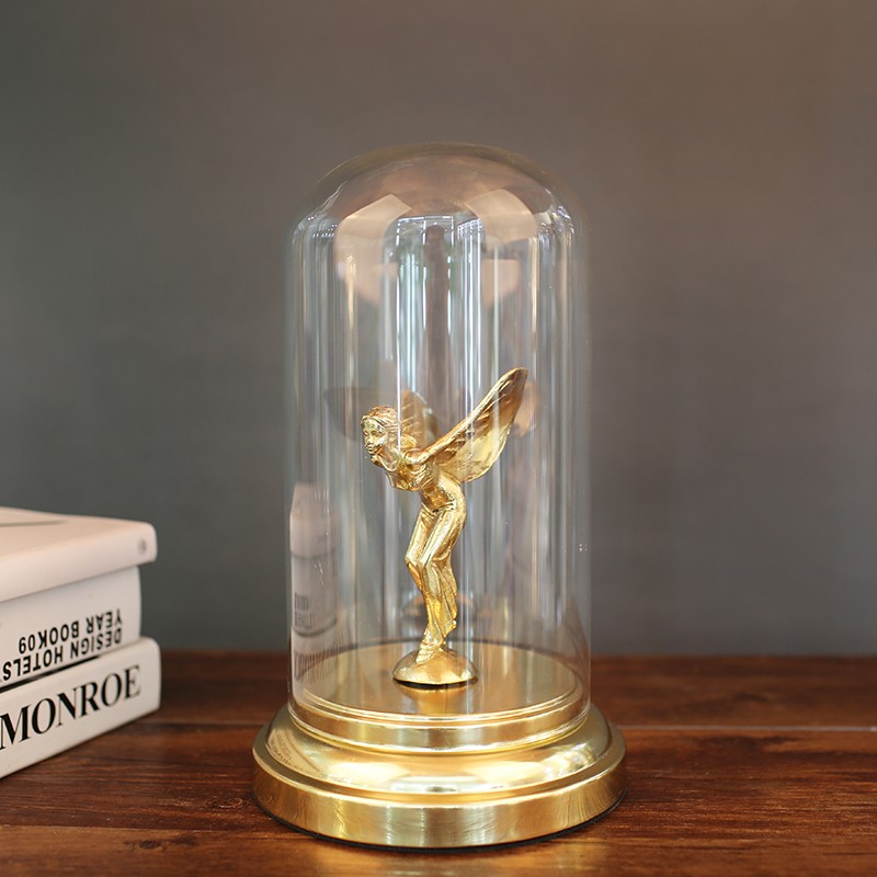 Creative home decoration small golden figure desktop decoration piece BJ0534 detail image 2