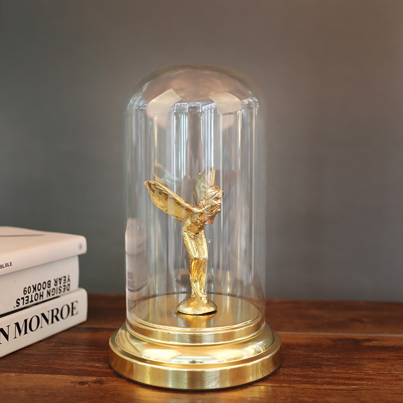 Creative home decoration small golden figure desktop decoration piece BJ0534 detail image 1