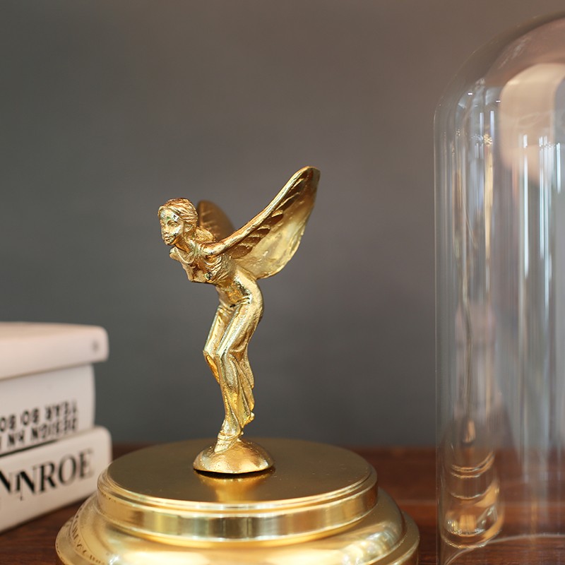 Creative home decoration small golden figure desktop decoration piece BJ0534 detail image 4