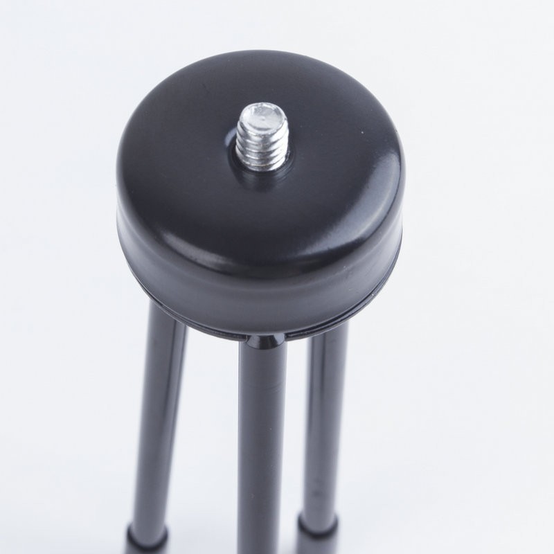 批发迷你铁三脚架小型便携式三脚架可折叠手机直播支架桌面三脚架详情图3